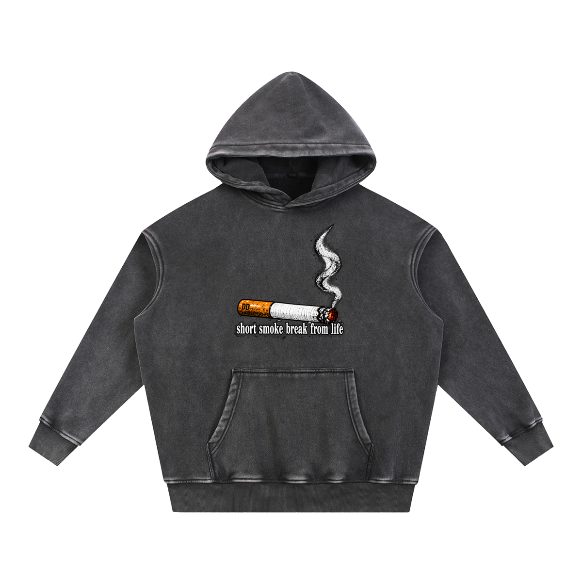 short smoke break from life – Hoodie