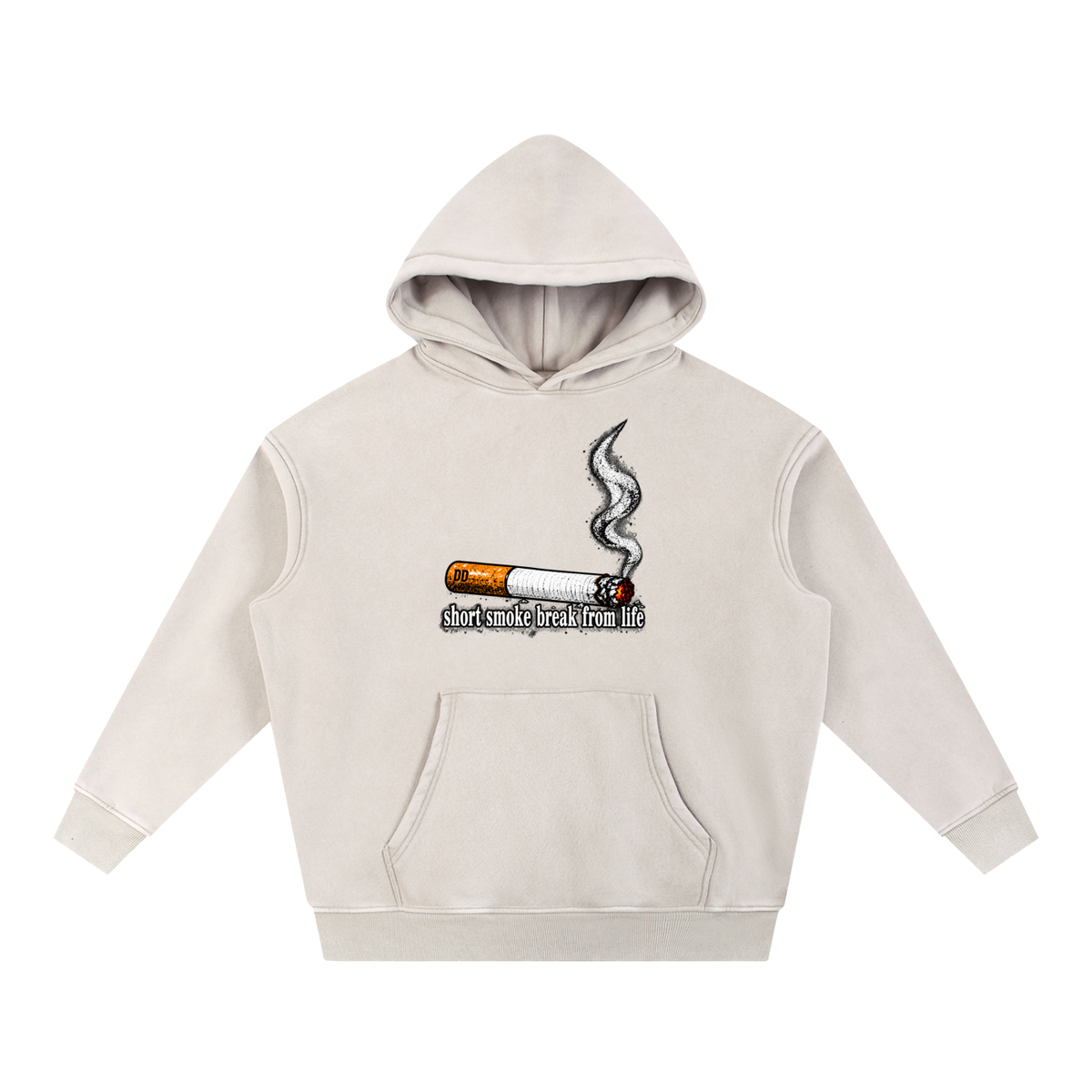 short smoke break from life – Hoodie
