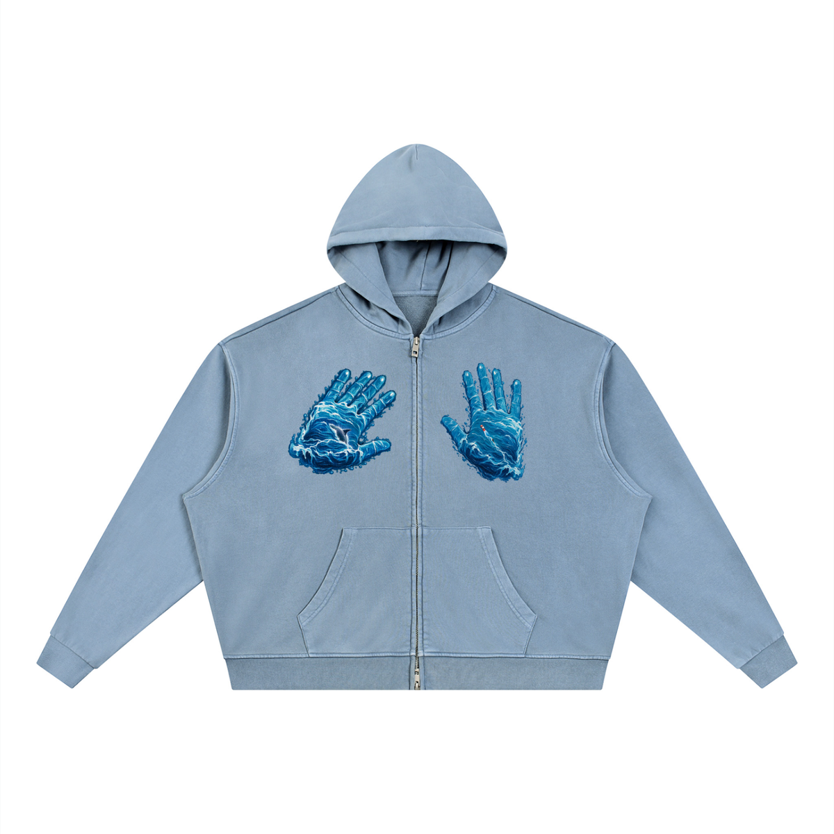 Tidal Hands Zip Hoodie
