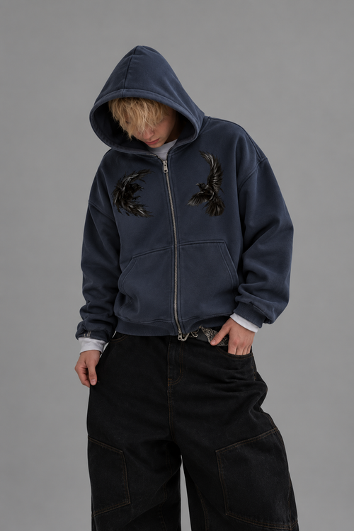 Black Wings Zip