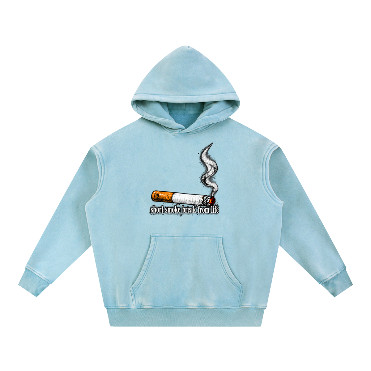 short smoke break from life – Hoodie
