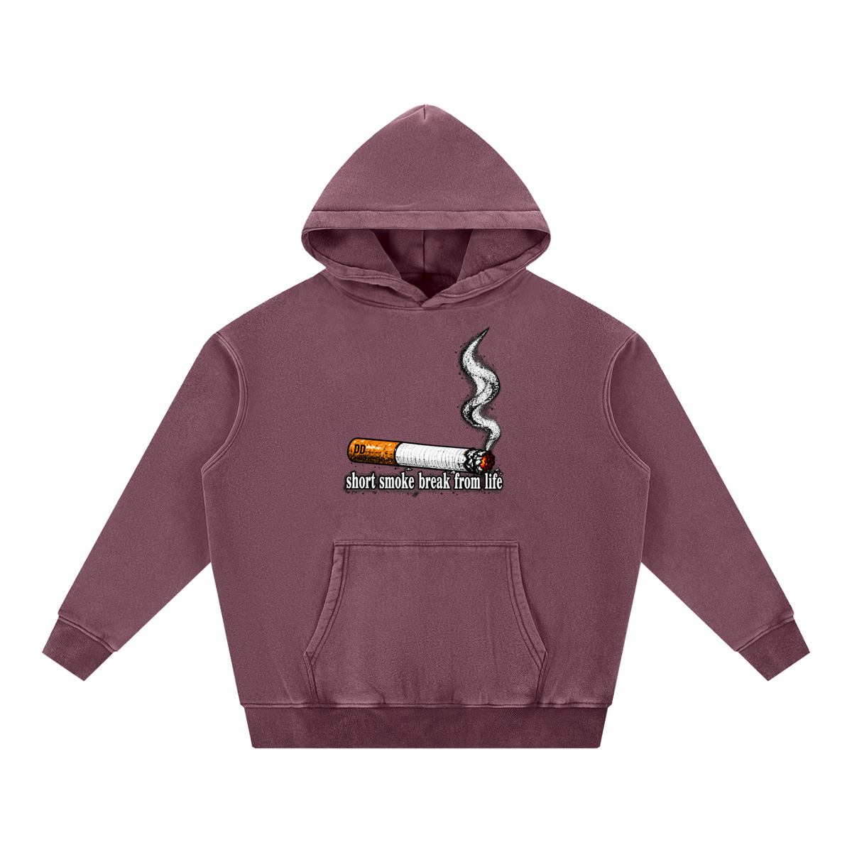 short smoke break from life – Hoodie